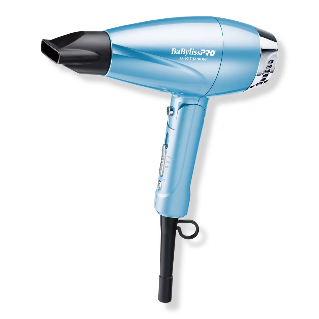 BaBylissPRO  Nano Titanium Compact Folding Ionic Dryer