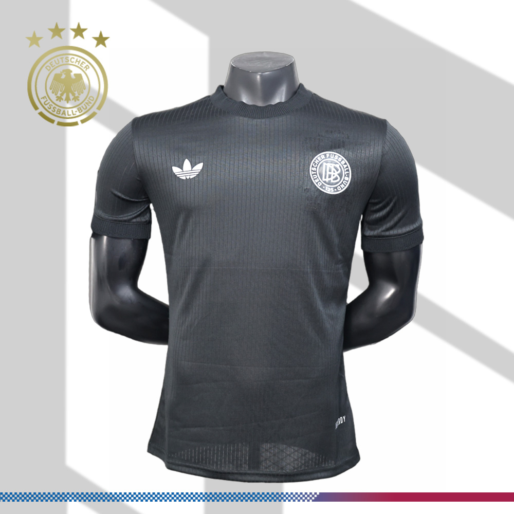 2025/2026 Germany 125th Anniversary Edition Black Football Shirt (Player Edition)
