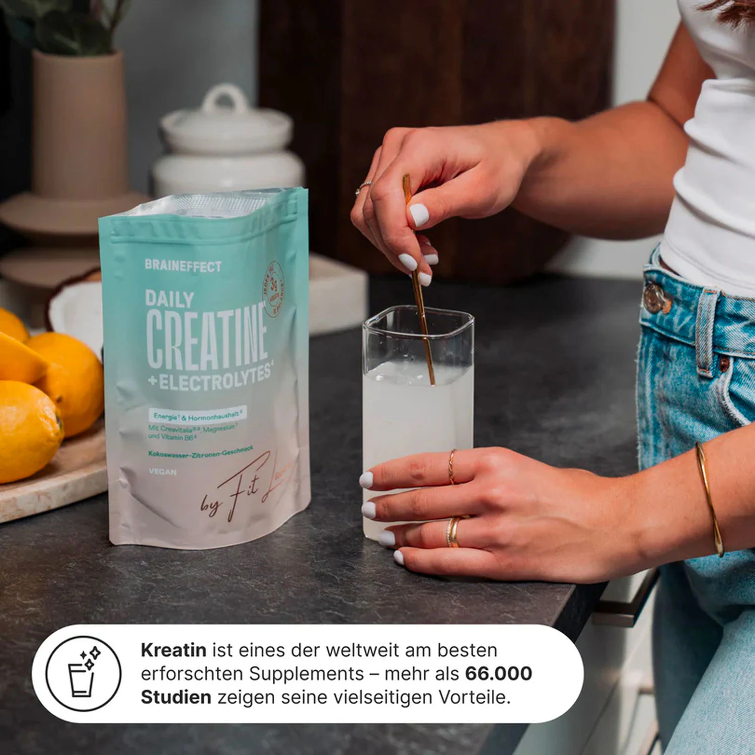 DAILY CREATINE + ELECTROLYTES - Kreatin-Komplex mit Elektrolyten