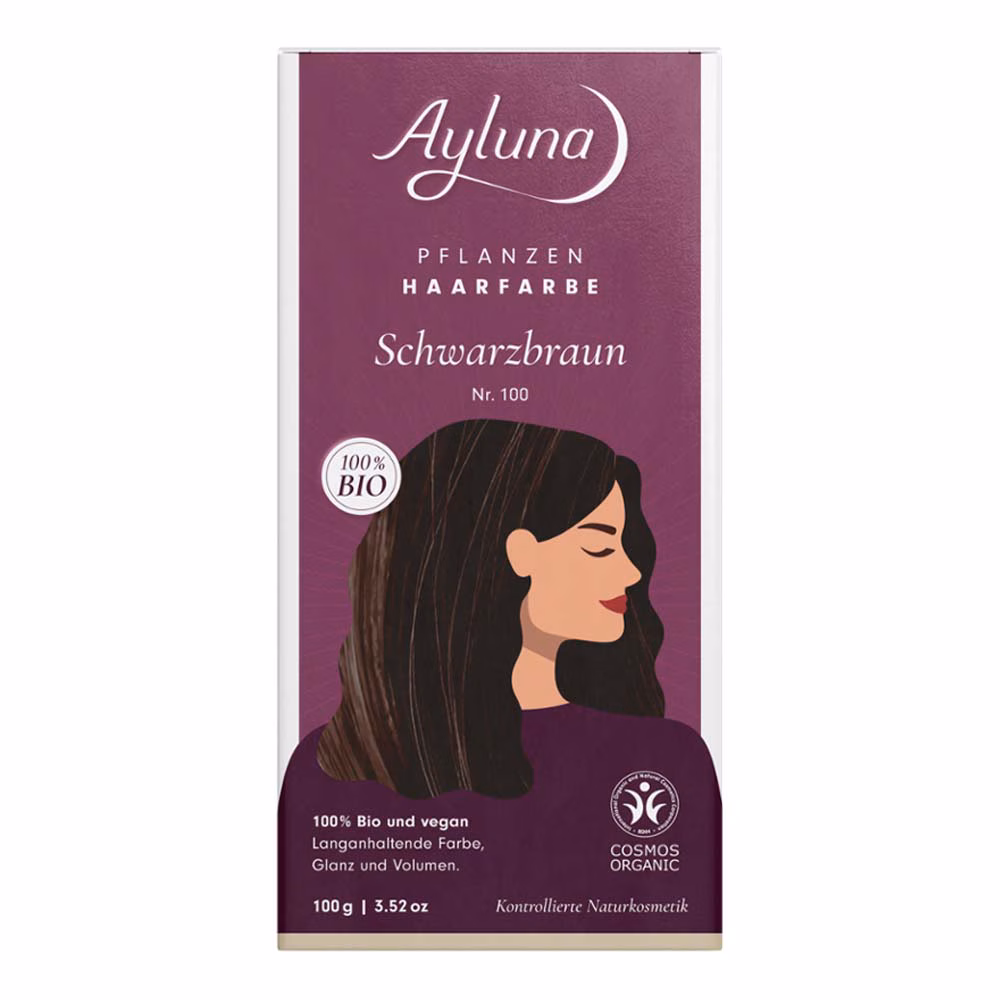 Haarfarbe - Nr.100 Schwarzbraun