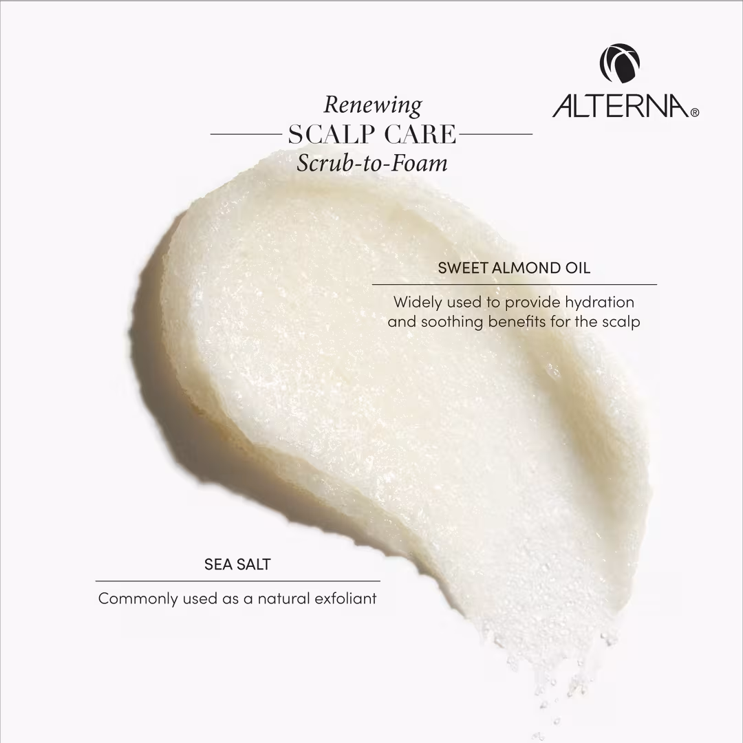 Alterna  Renewing Scalp Care Scrub To Foam
