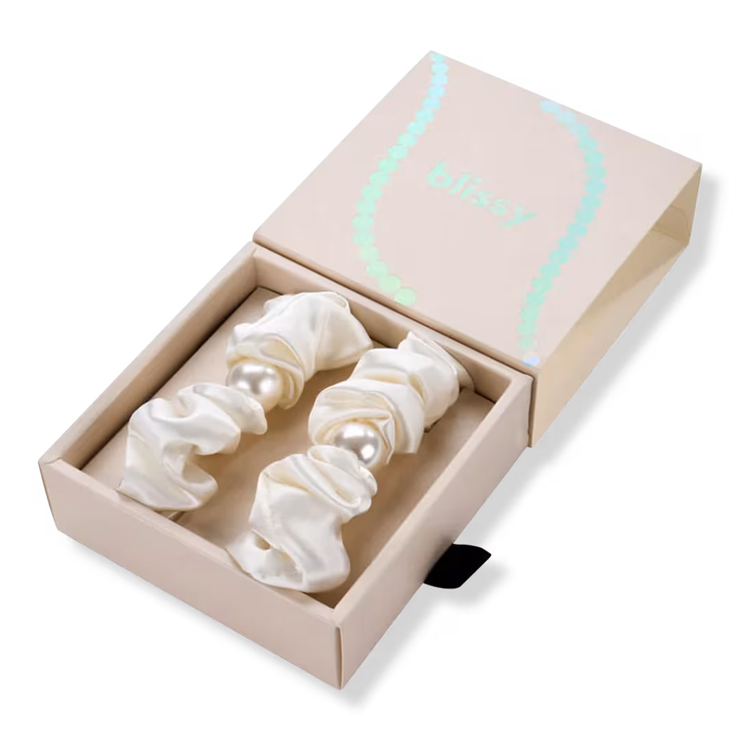Blissy  Pearl Scrunchies