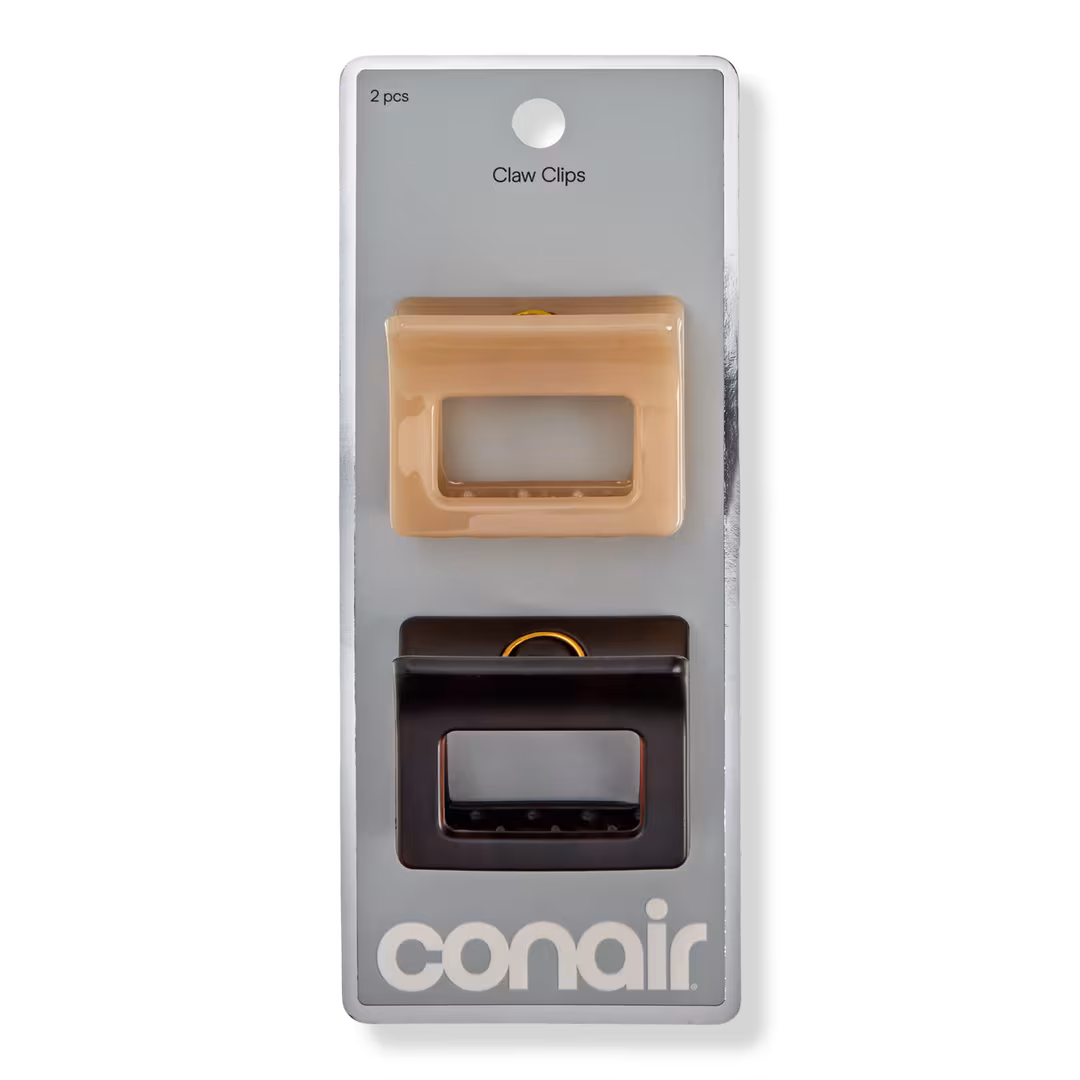 Conair Accessories  Small Rectangular Claw Clips