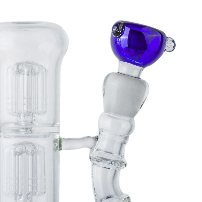 18mm Male Cobalt Round Bong Bowl