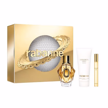 Rabanne Million Gold for Her Eau de Parfum Spray Gift Set 50ML