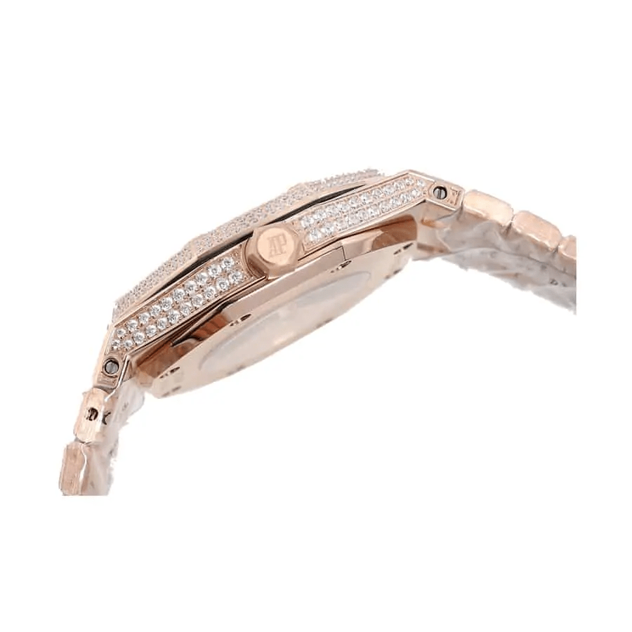Audemars Piguet Royal Oak 42 mm, Rose Gold Gem Set Arabic Ref. 15400SR.OO.1220SR.02