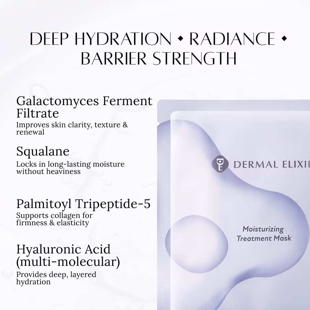 Dermal Elixir  Moisturizing Treatment Mask