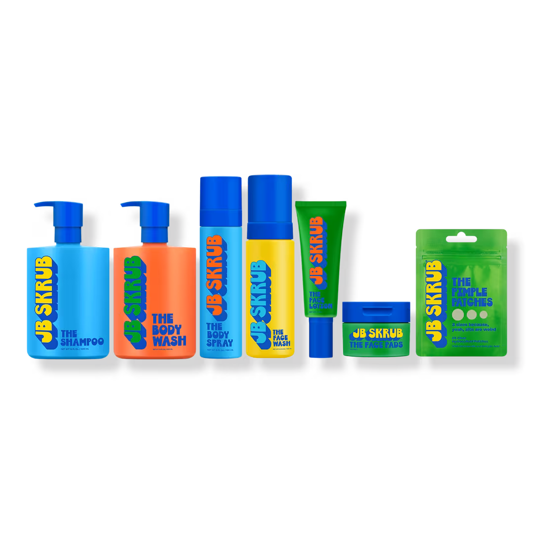 JB Skrub  Ultimate Skin & Body Kit for Tweens and Teens