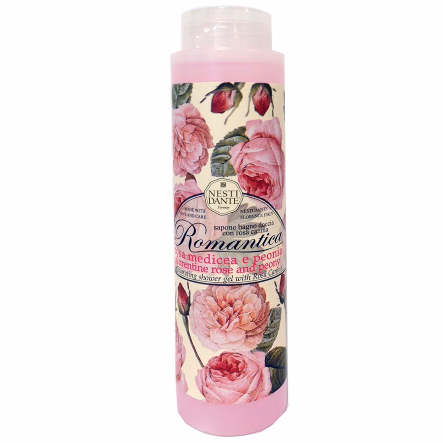Duschgel mit Rosen- und Pfingstrosen-Duft