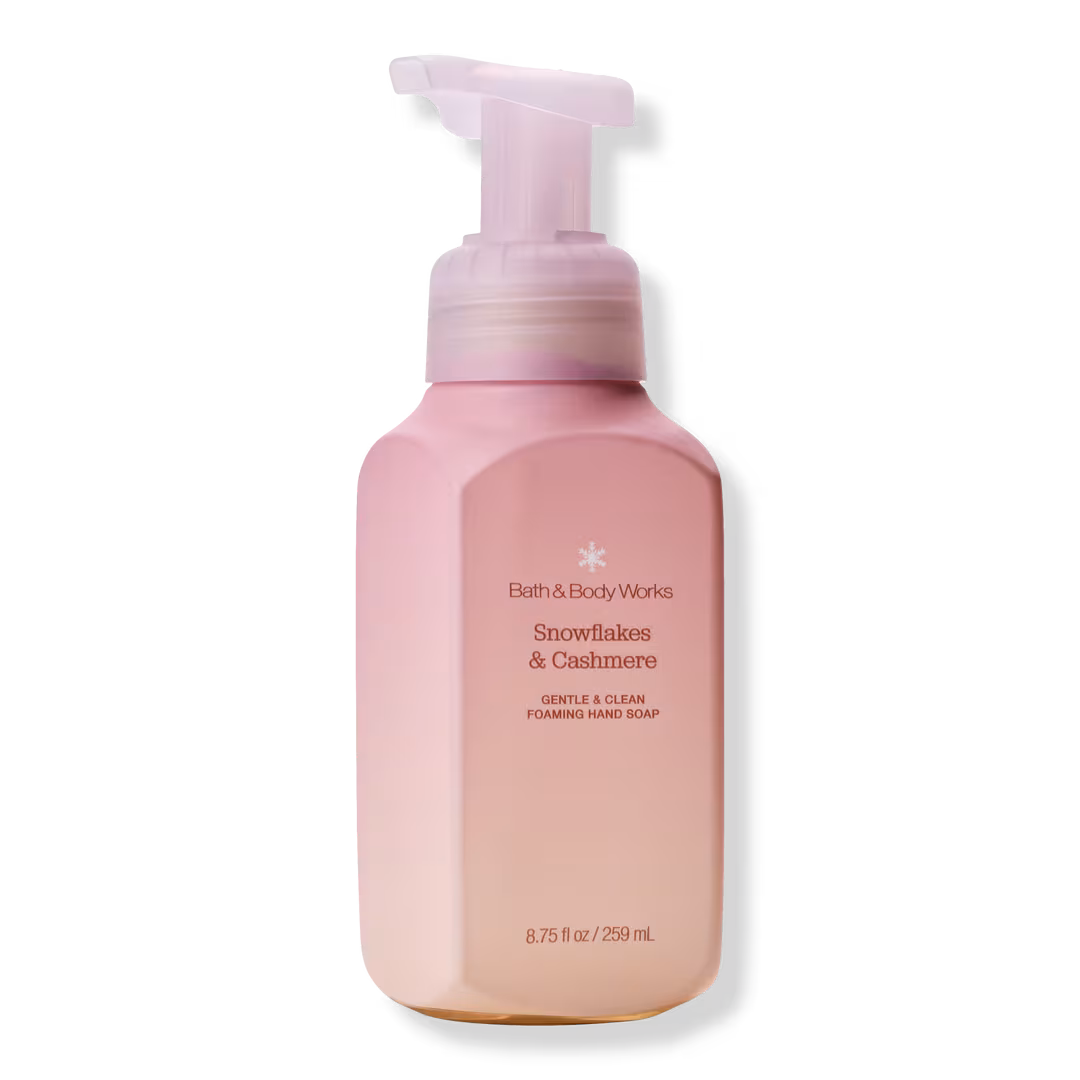 Bath & Body Works  Snowflakes & Cashmere Gentle & Clean Foaming Hand Soap