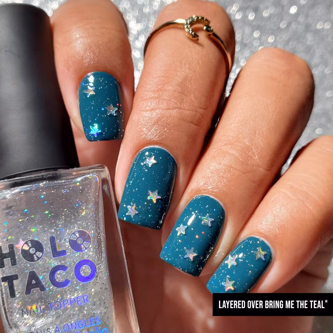 Holo Taco  Nail Topper