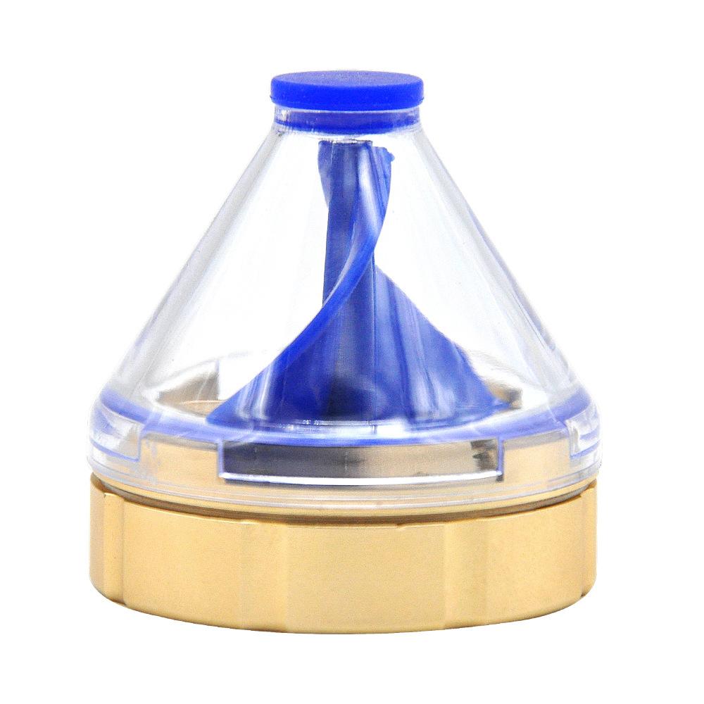 Pre-Roll Cone Herb Grinder with Transparent Storage 50 MM