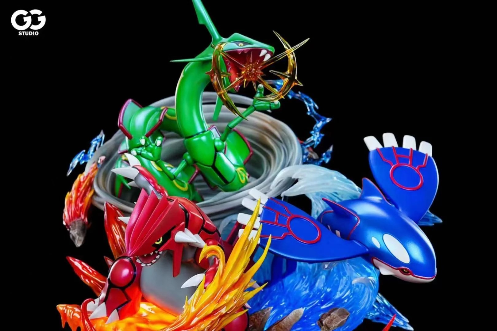 GG Studio - Hoenn Region Kyogre, Groudon, Rayquaza | 丰缘三神 海陆空