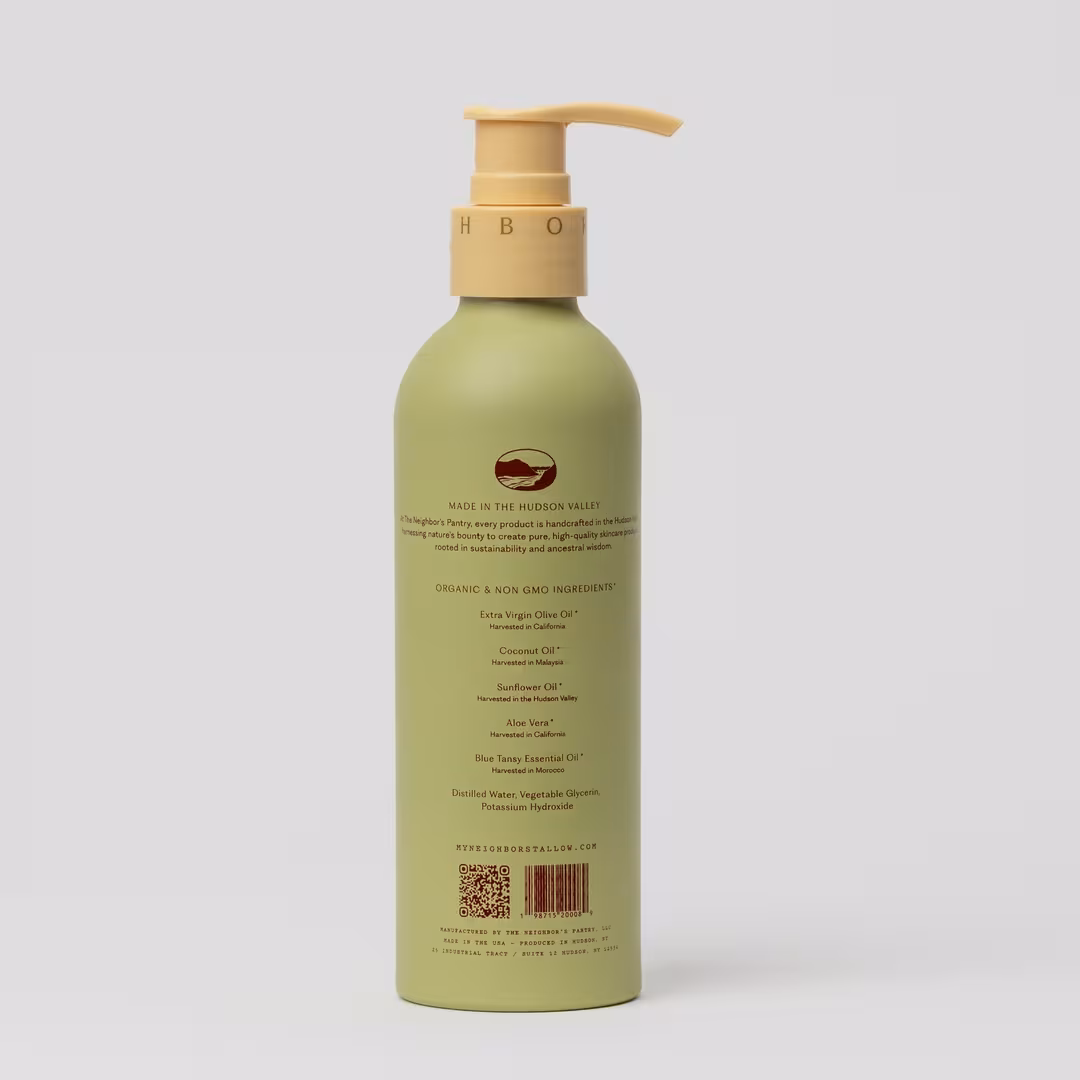 My Neighbor's Tallow  Blue Tansy Hand Wash
