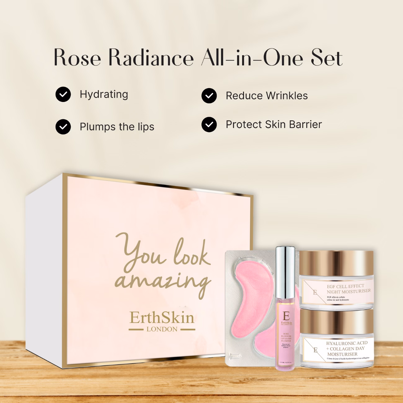 Rose Glow Komplettes Hautpflegeset