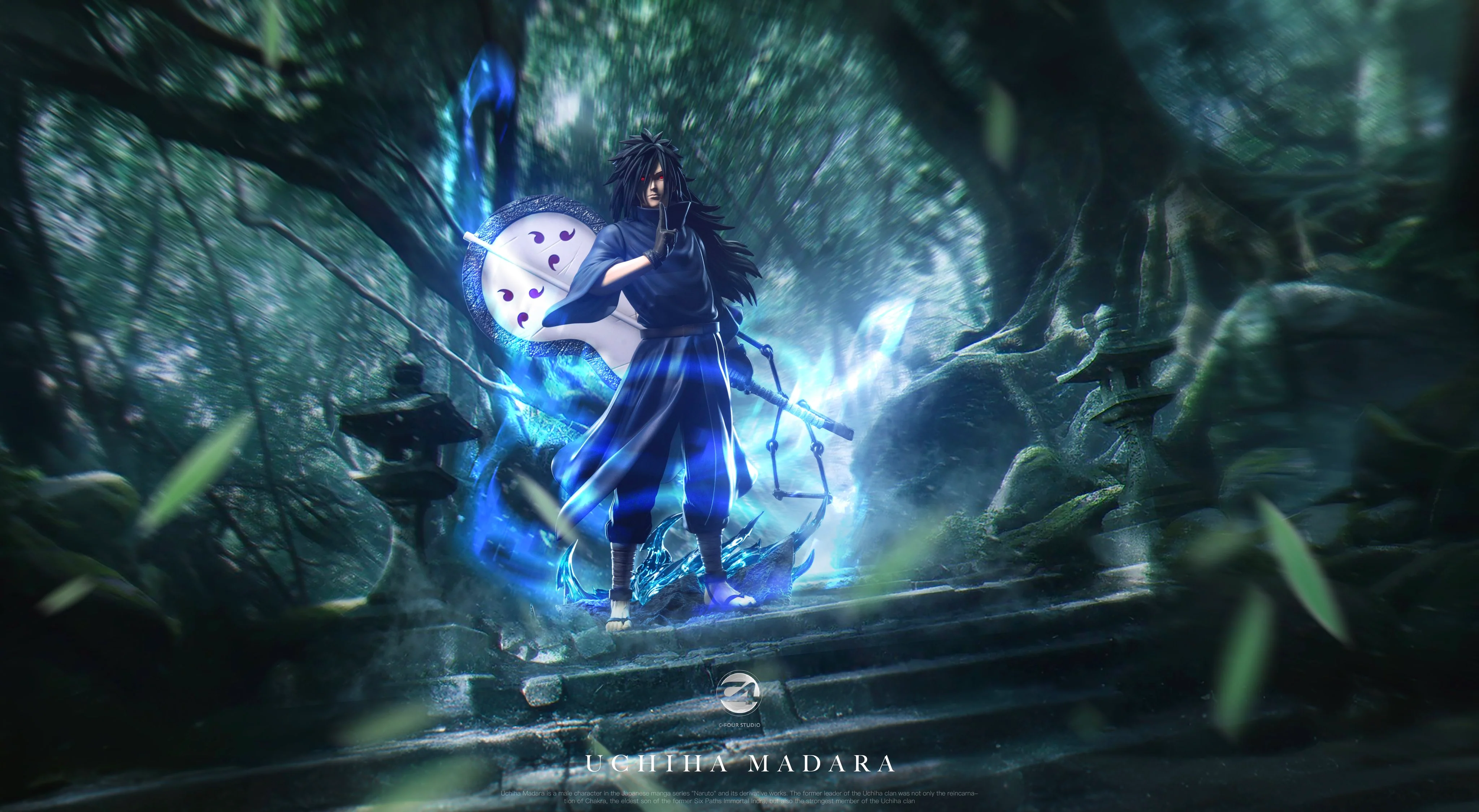 Naruto - Uchiha Madara | 1:4 Resin Statue | von C4 Studio