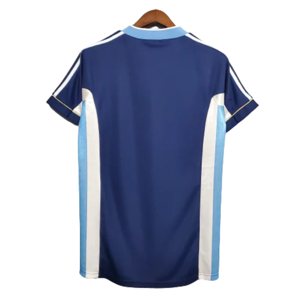 Retro 1998 Argentina World Cup Away Soccer Jersey