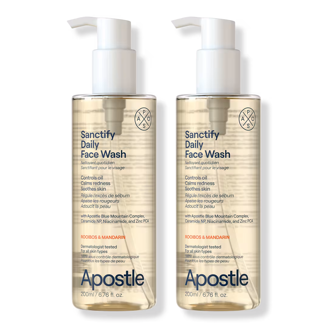 Apostle  Sanctify Daily Face Wash 2-Pack