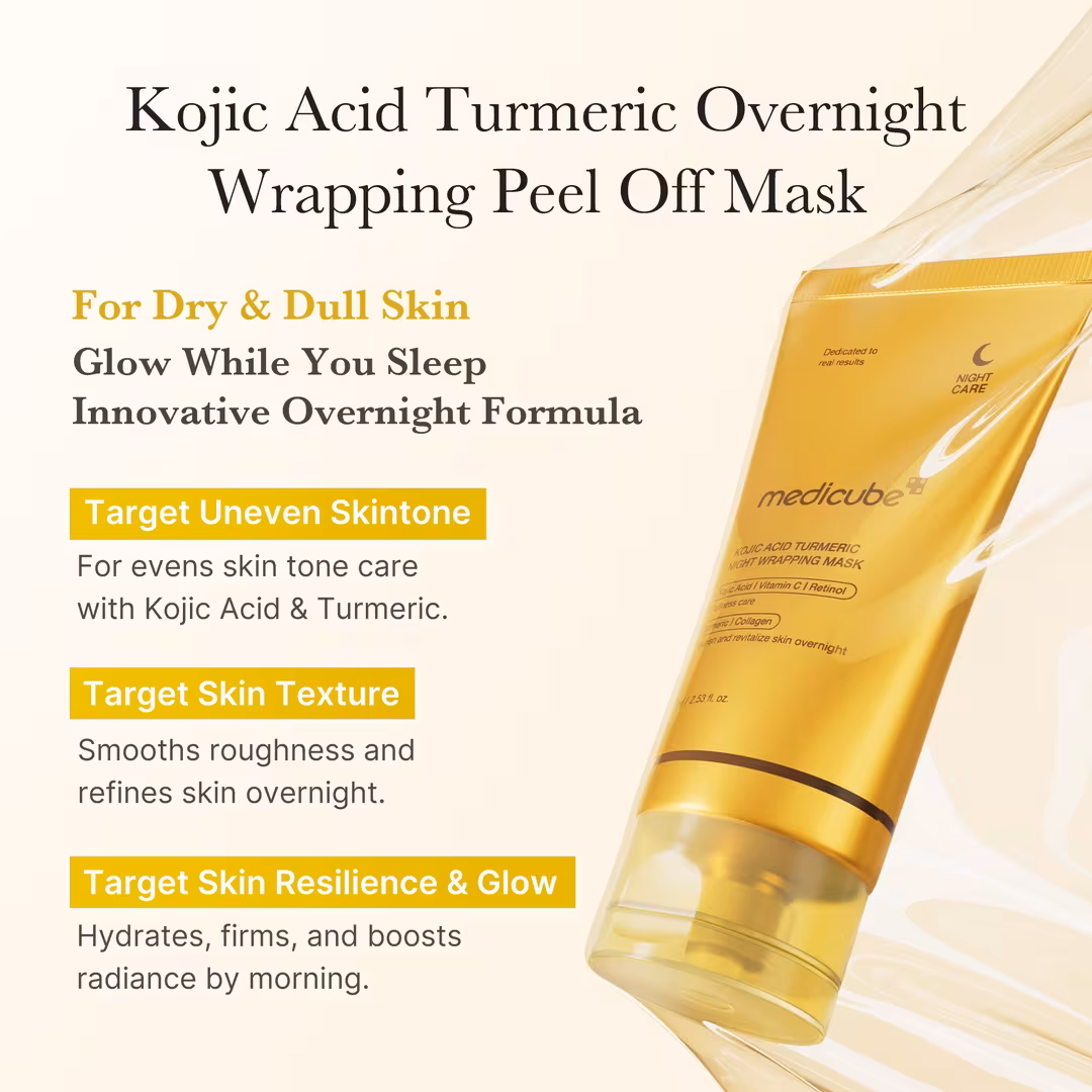 medicube  Kojic Acid Turmeric Night Wrapping Mask