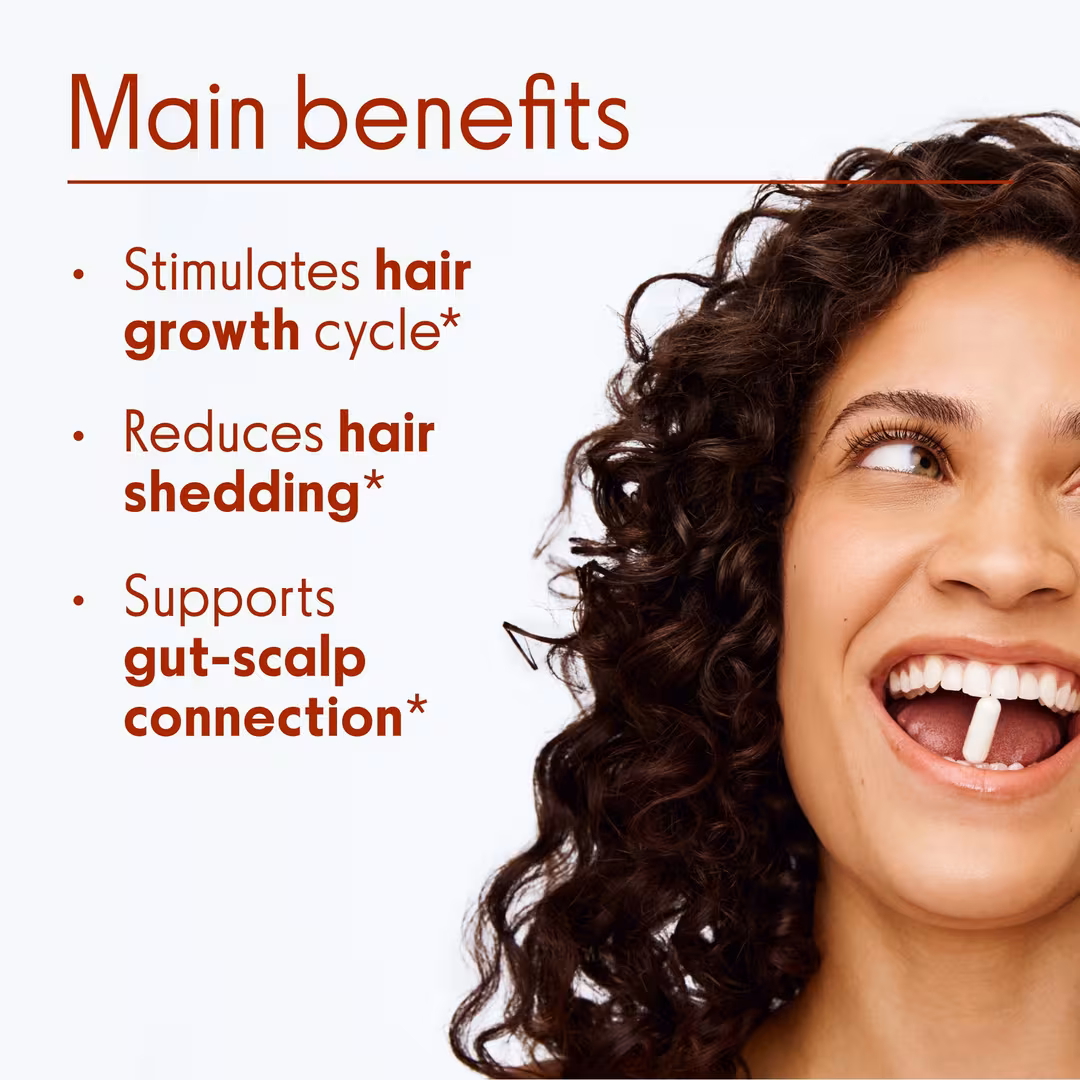 Love Wellness  Healthy Hair Probiotics: Hair Growth Support
