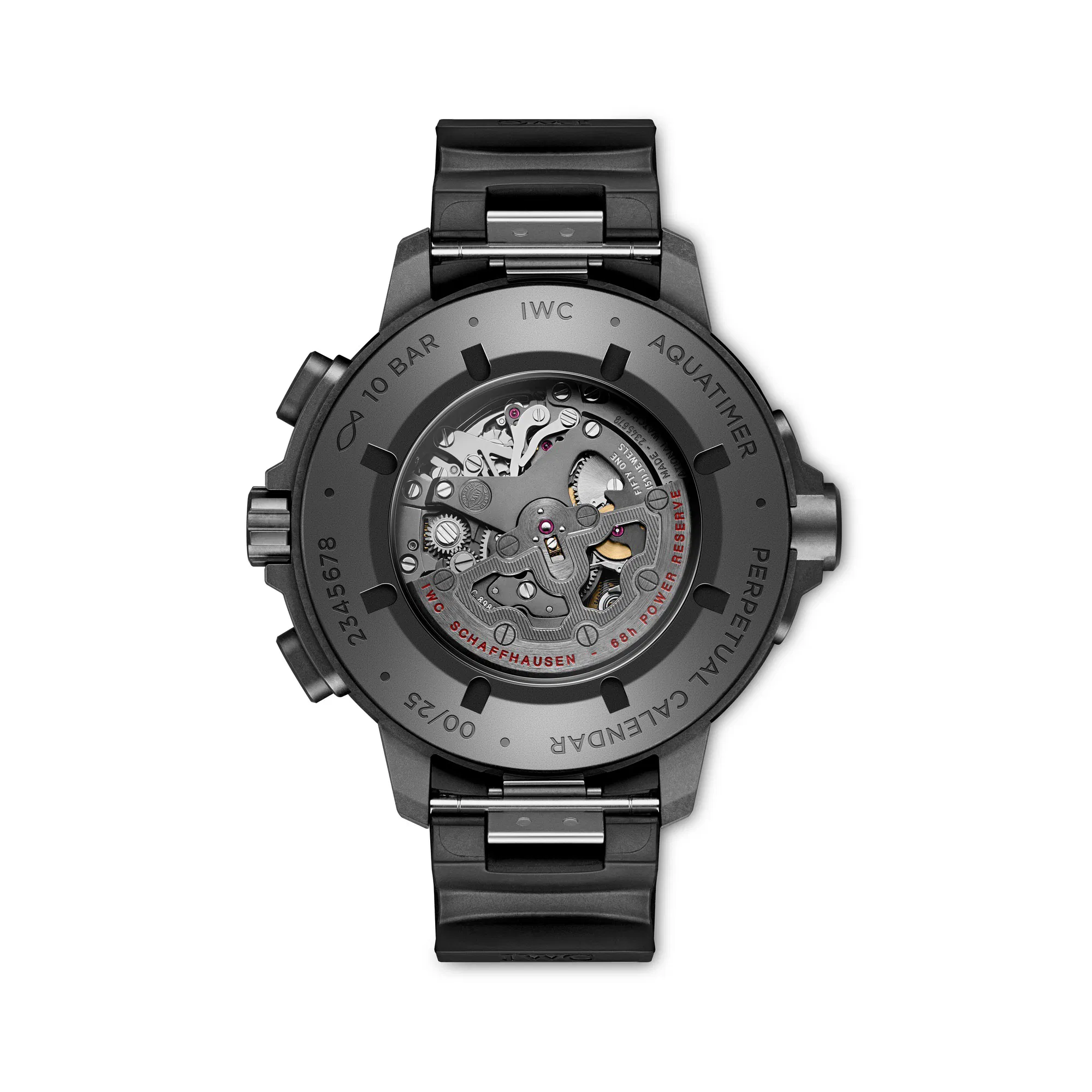 IWC Schaffhausen Aquatimer perpetual calendar digital date month iw379406