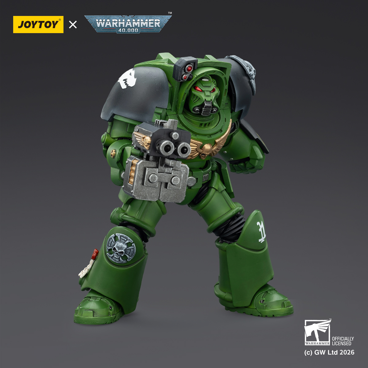JOYTOY Warhammer 40k 1: 18 Salamanders Terminators - JOYTOY WORLD
