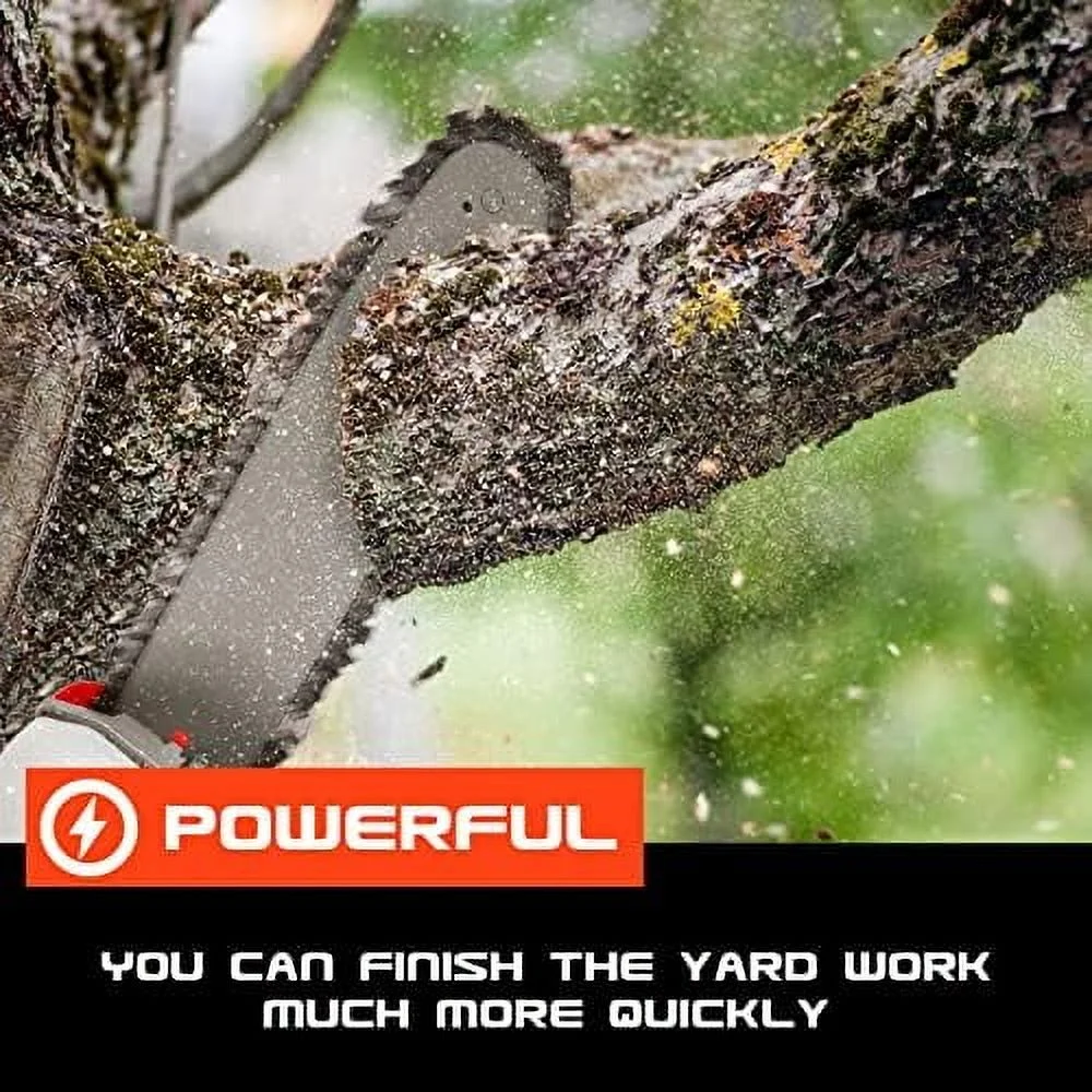 Gas Powered Pole Saws - 58CC 2-Cycle Pole Saws for  Trimming with 16-Foot Extendable Reach - Design for  Trimming and Branch Cutting