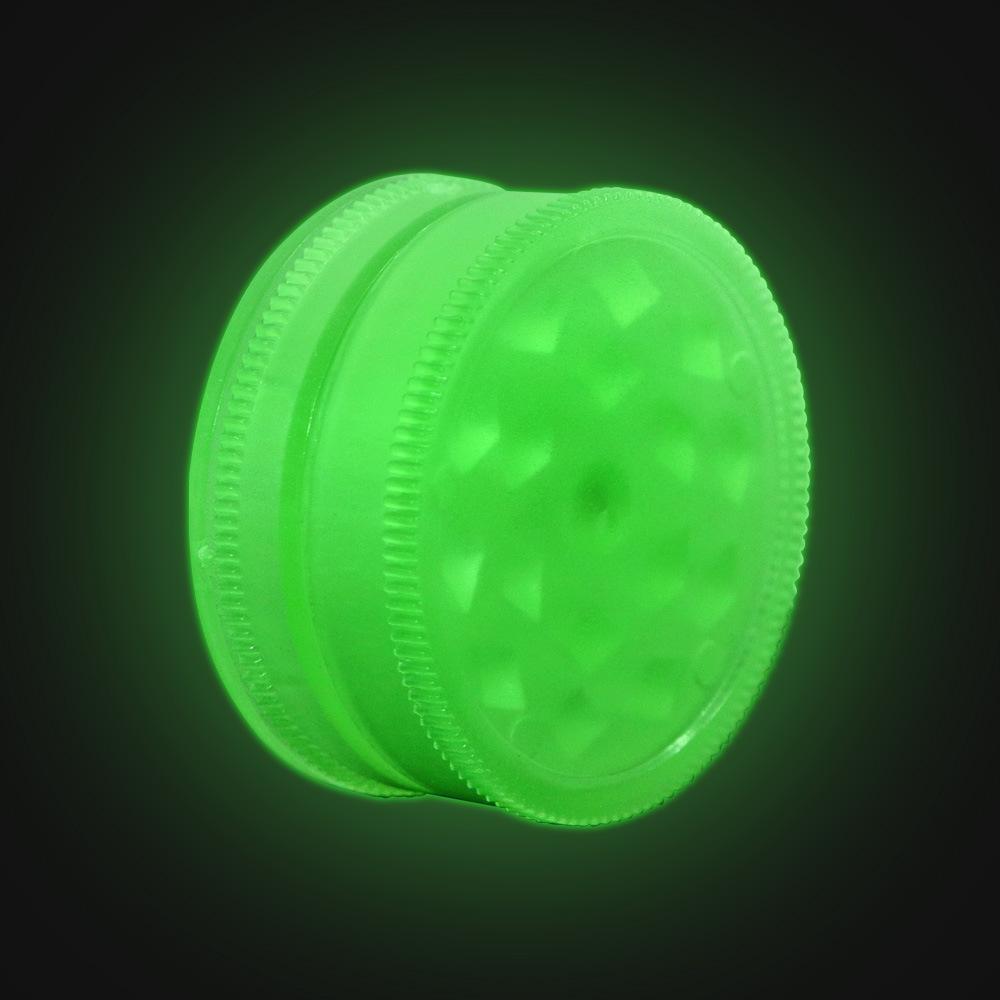 Luminous Plastic 2 Layer Herb Grinder