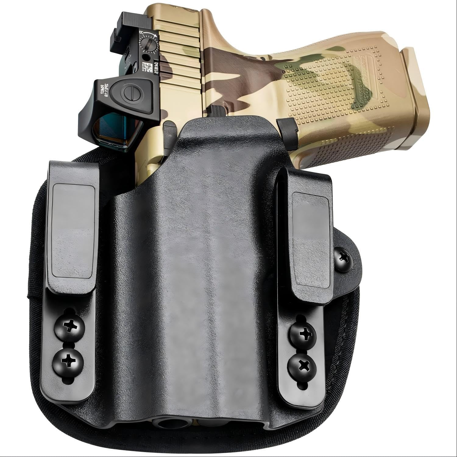 USKDTAC Universal IWB Kydex Holster with Dot Sight RMR Compatibility