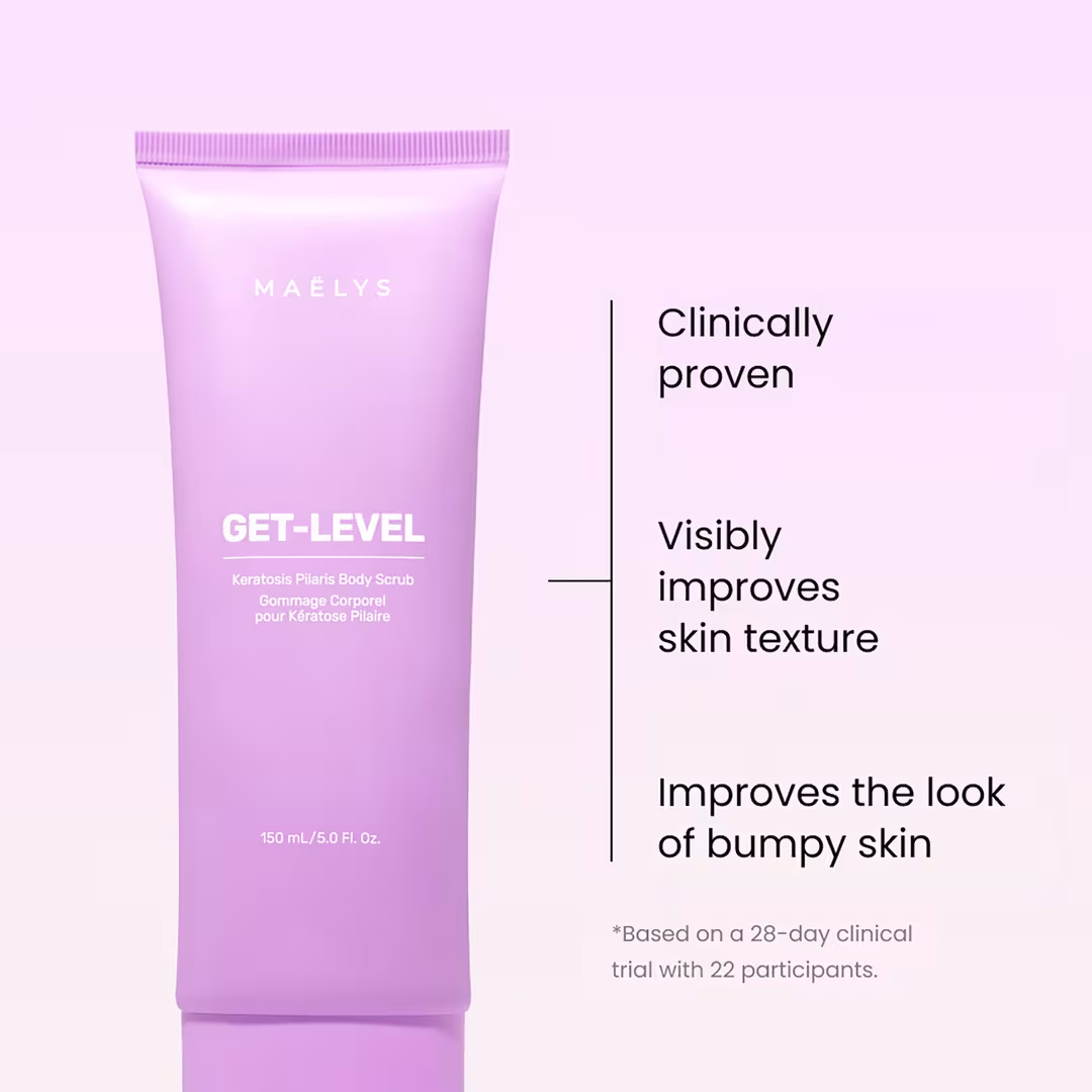MAËLYS  GET-LEVEL Keratosis Pilaris Body Scrub
