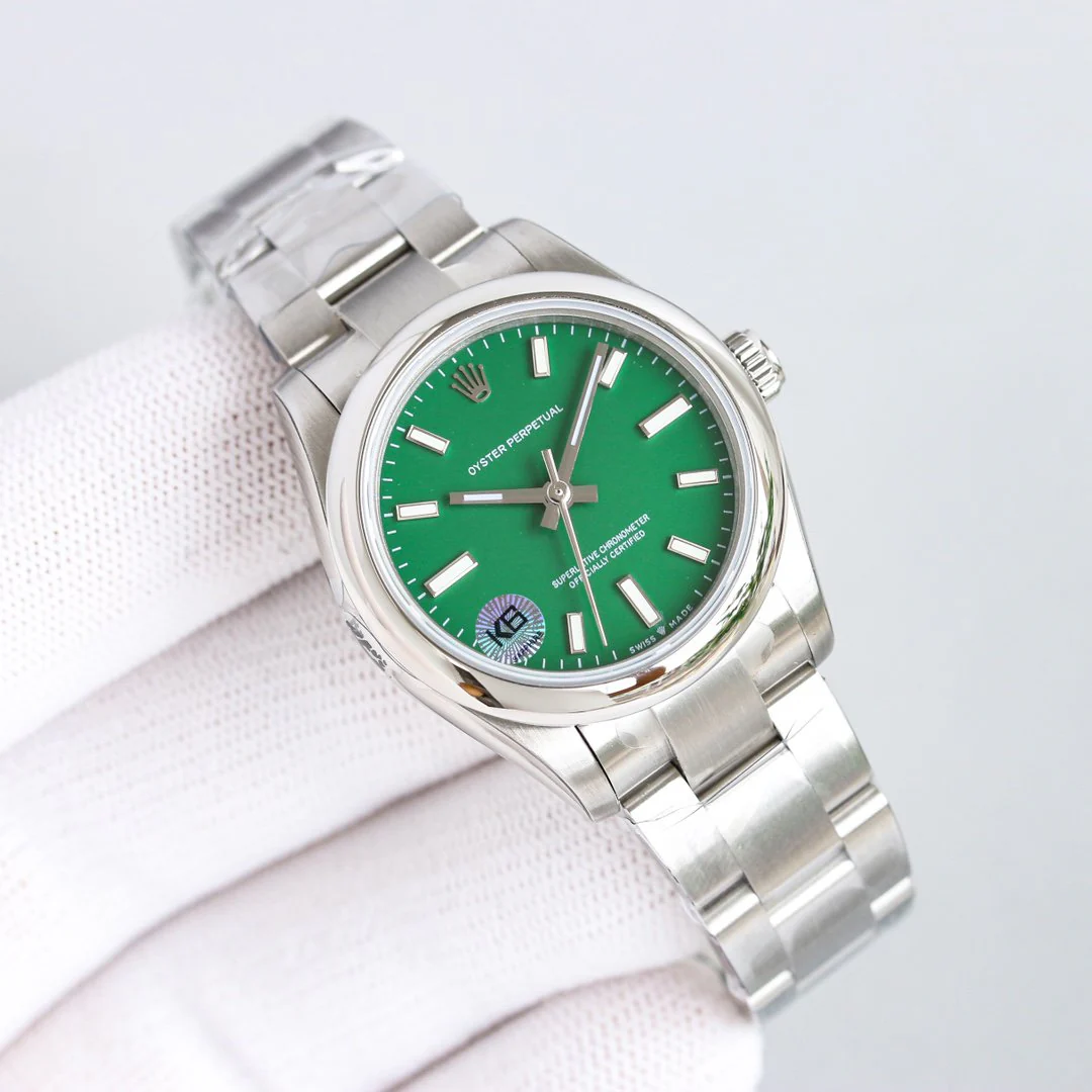 Rolex Watch OYSTER PERPETUAL 31MM GREEN DIAL