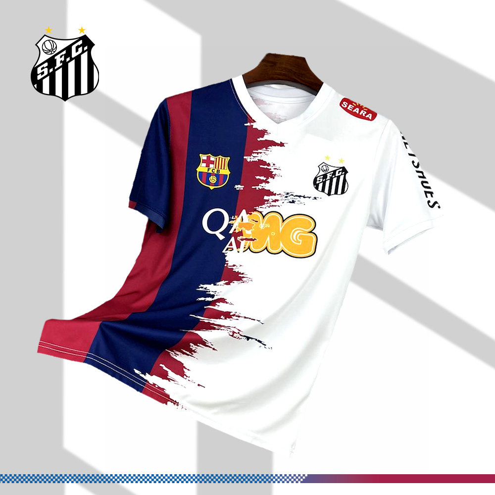 2025/2026 Neymar Exclusive Edition Barcelona Santos Football Shirt (Fan Edition)