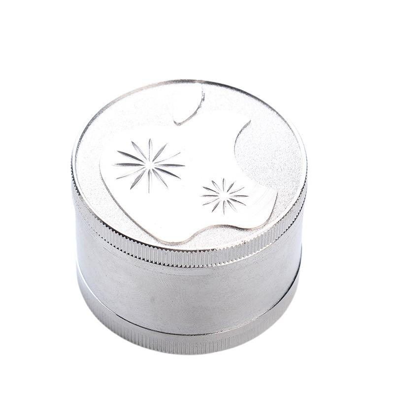 Apple Pattern Zinc Alloy Weed Grinder
