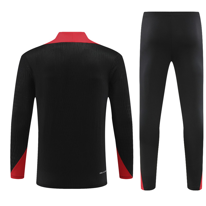 2024/2025 Liverpool Black Adult Half Zip Training Suit (Adult Kit)