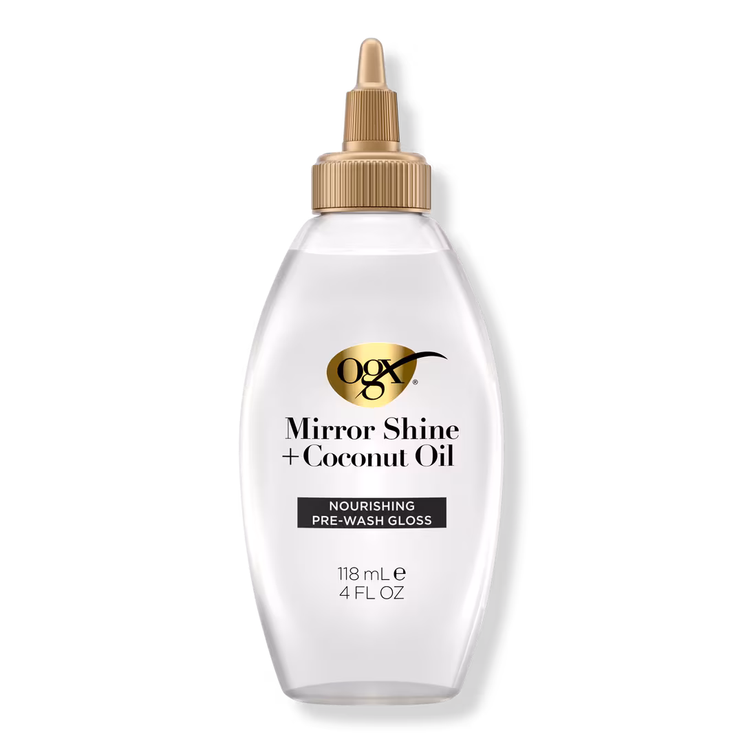 OGX  Mirror Shine + Coconut Oil Nourishing Pre-Wash Hair Gloss