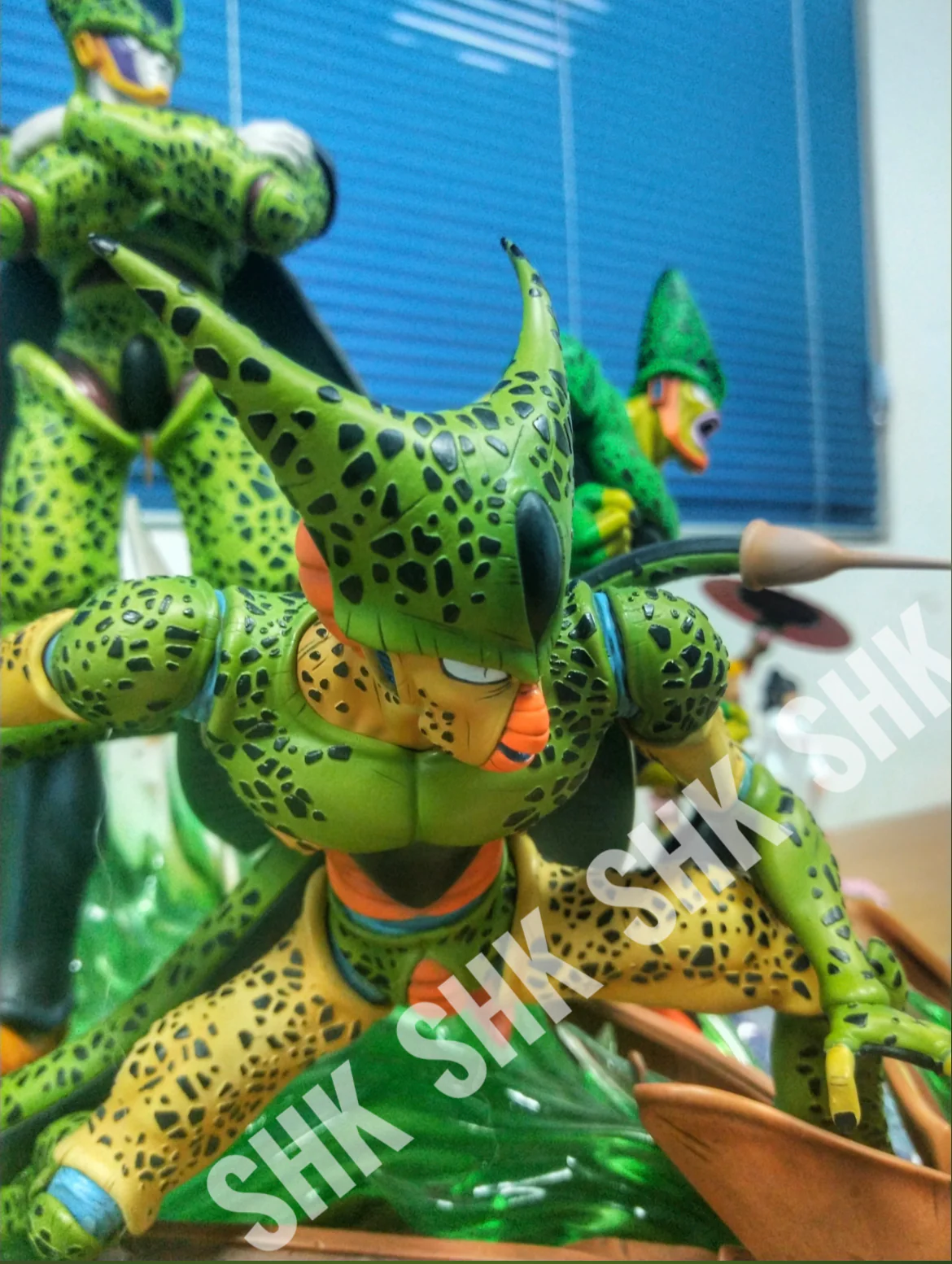 Dragon Ball - SHK - The Evolution of Cell Resin Statue