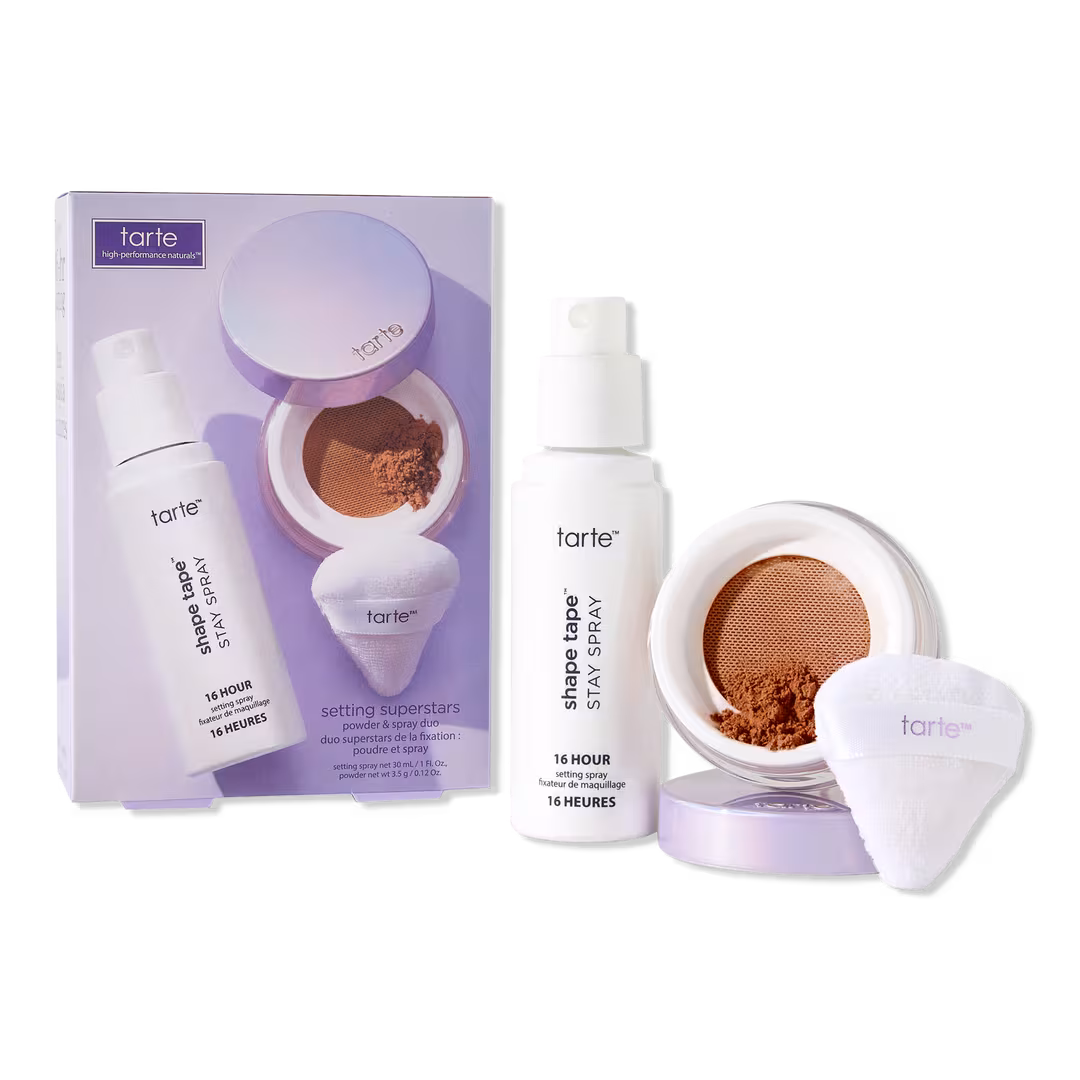 Tarte  Setting Superstars Powder & Spray Duo