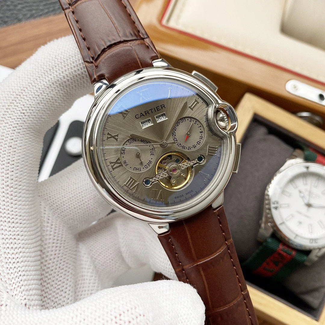Cartier Watch BALLON BLEU 45 ANNUAL CALENDAR