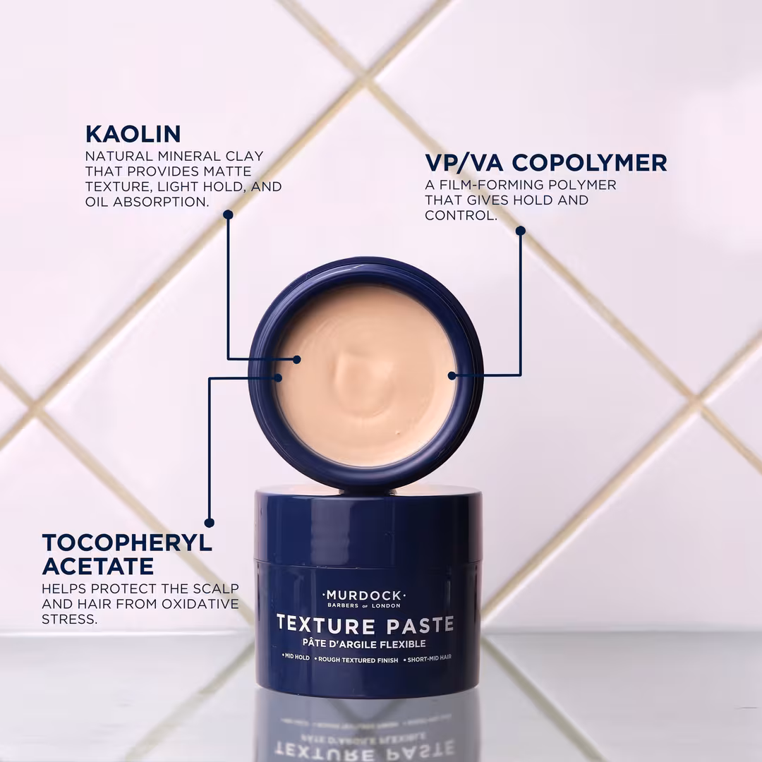 Murdock London  Texture Paste | Unique Textured Low-Sheen Finish | 1.76 Oz