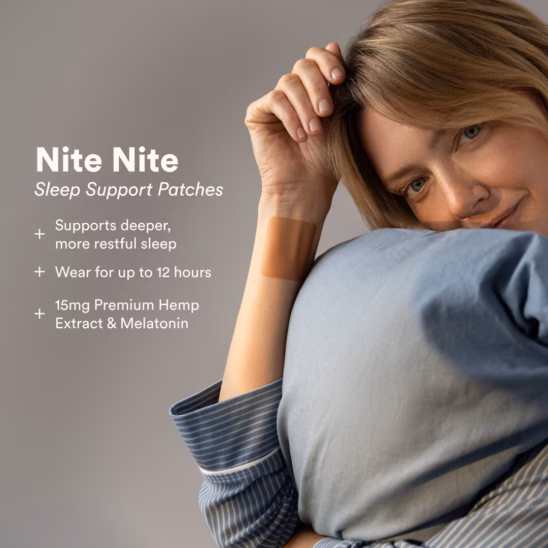 The Good Patch  Nite Nite Sleep Support Patches with Hemp & Melatonin