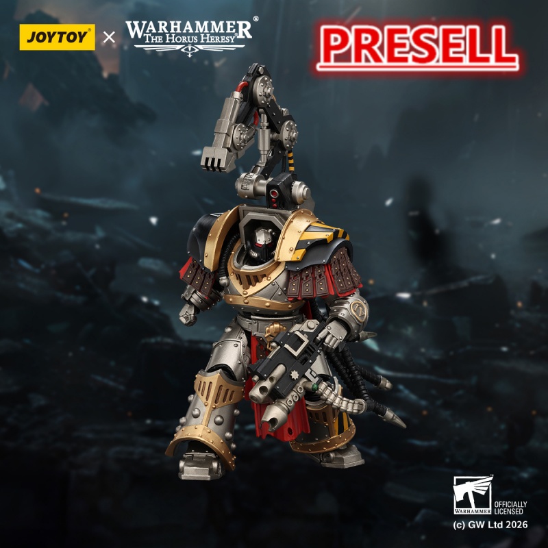 JOYTOY JT04193 Warhammer The Horus Heresy 1:18  lron Warriors Warsmith - JOYTOY WORLD
