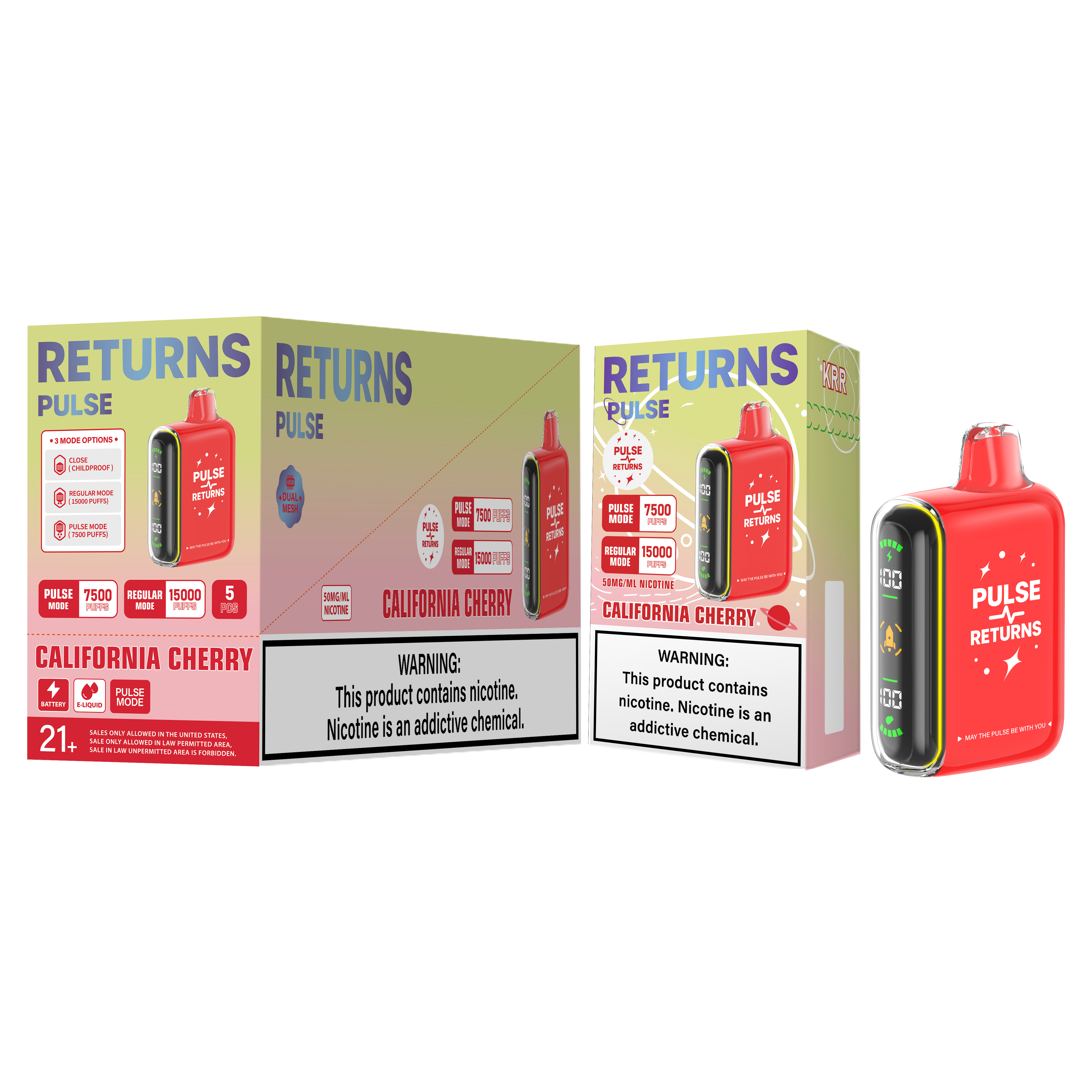 Pulse Returns 15K/1 BOX(10 PCS)