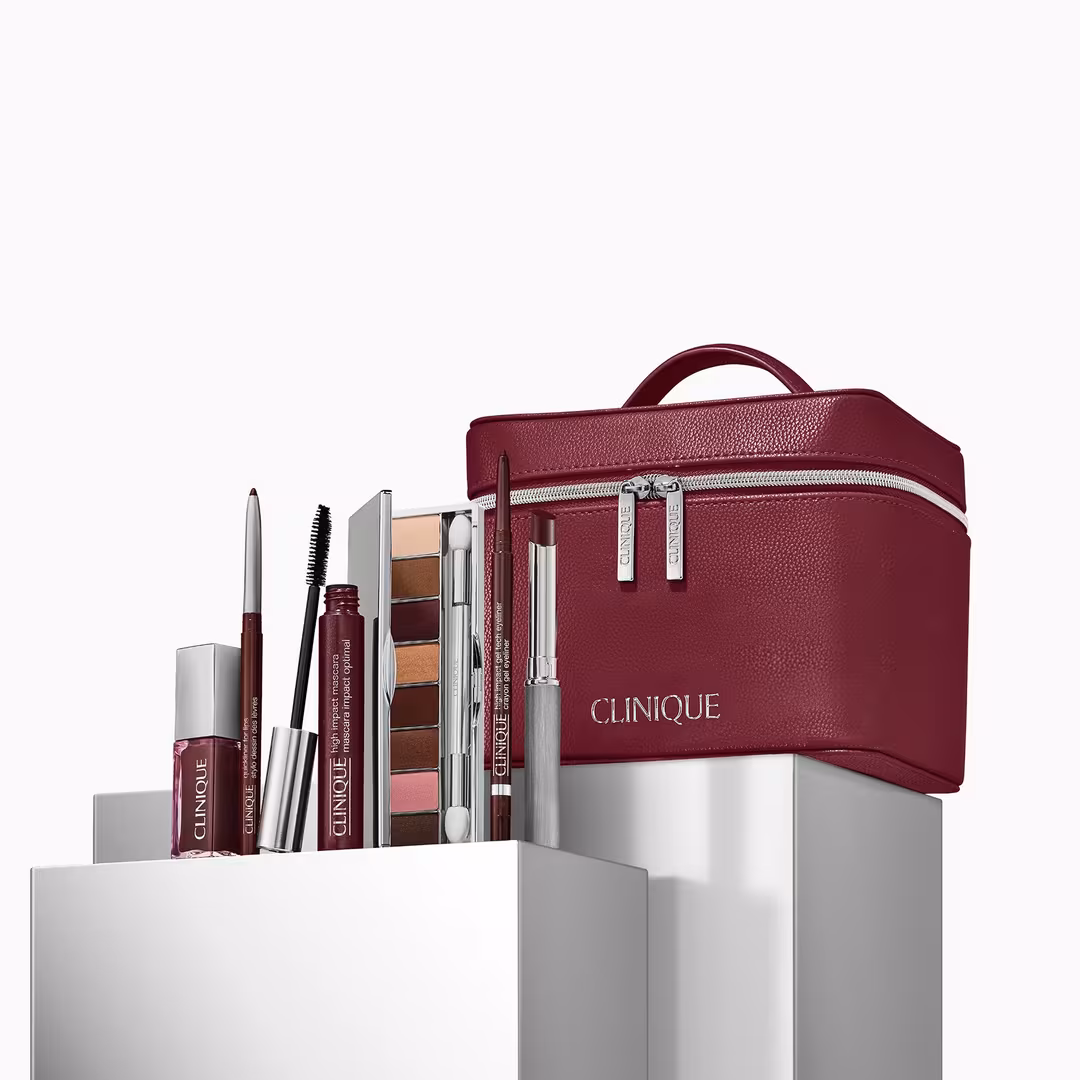 Clinique  6 Piece Black Honey Deluxe Makeup Holiday Gift Set