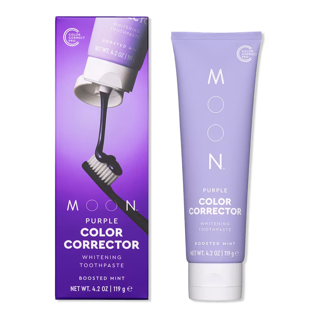 Moon  Purple Color Corrector Toothpaste