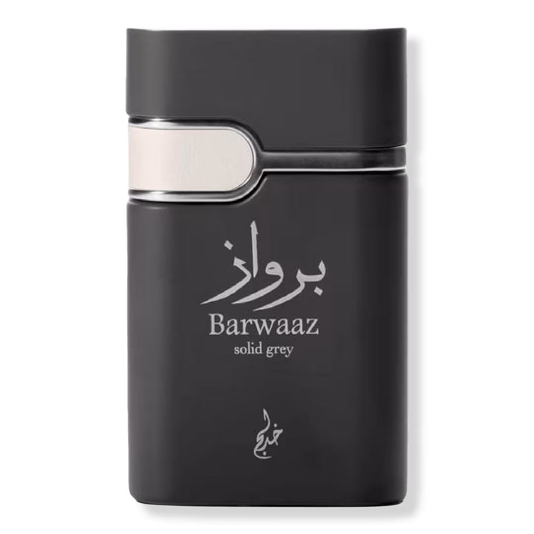 Khadlaj Perfumes  Barwaaz Solid Grey Eau de Parfum Spray for Unisex