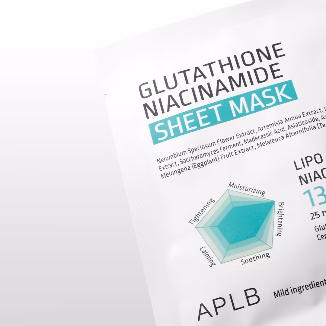 APLB  Glutathione Niacinamide Sheet Mask