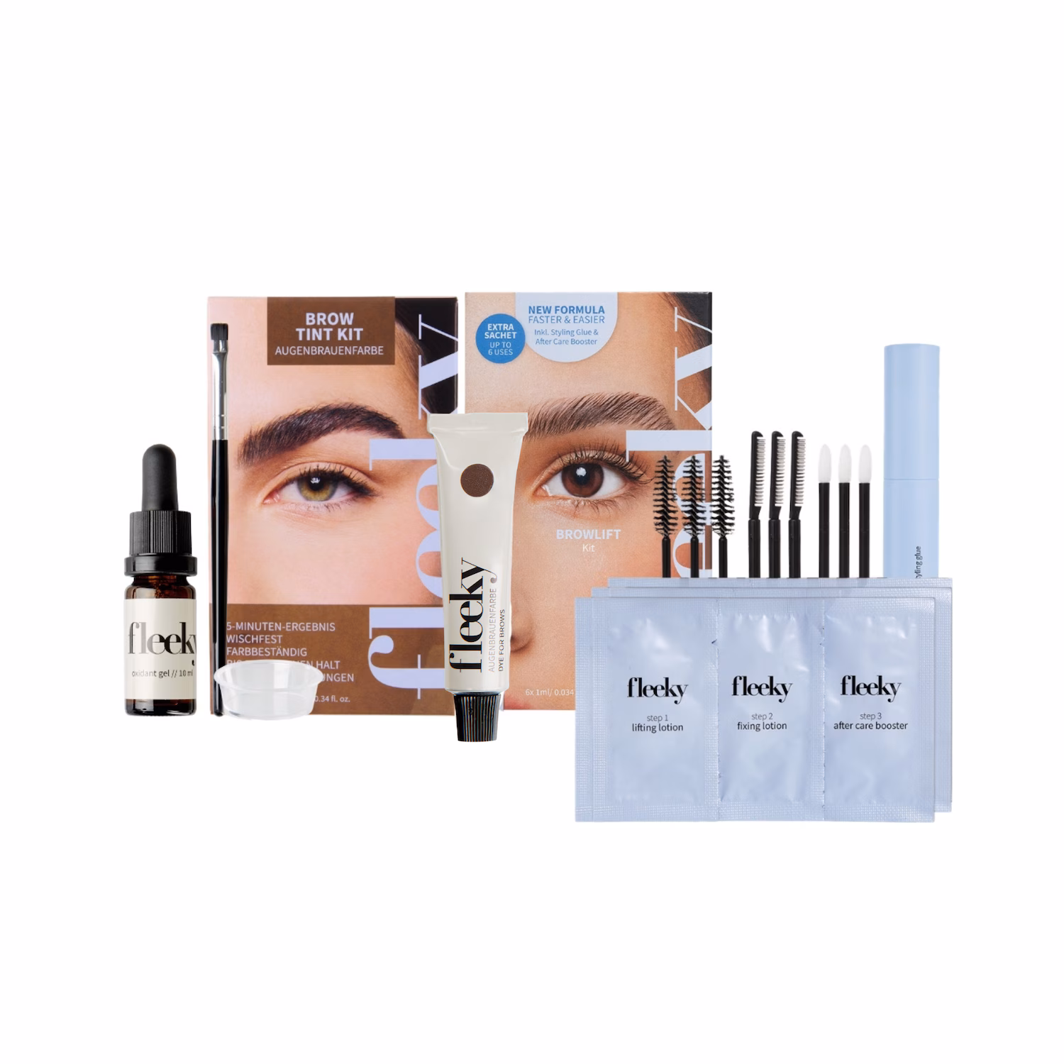 No Glue Browlift Kit + Brow Tint Kit Bundle
