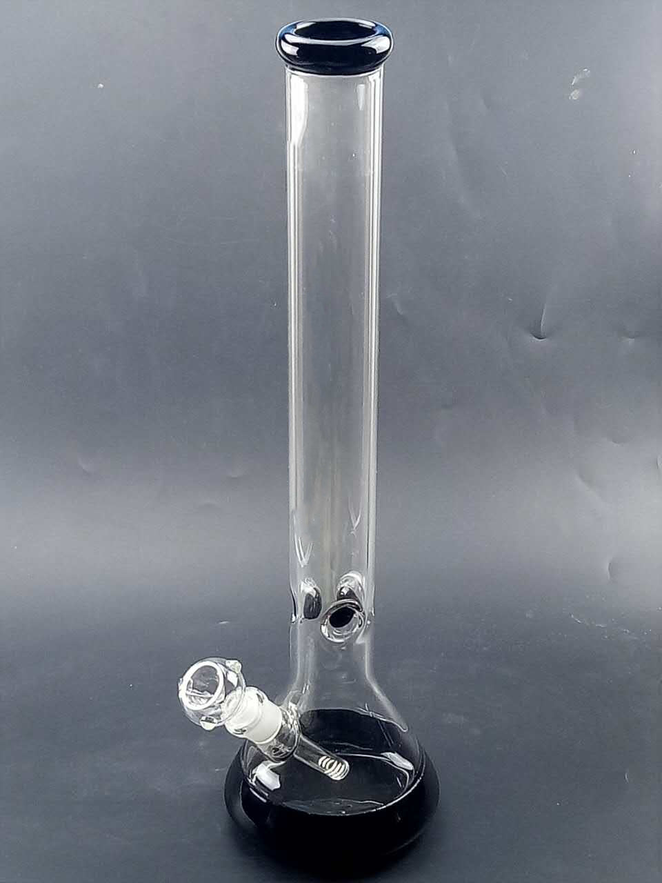 19 Straight Neck Glass Beaker Bong