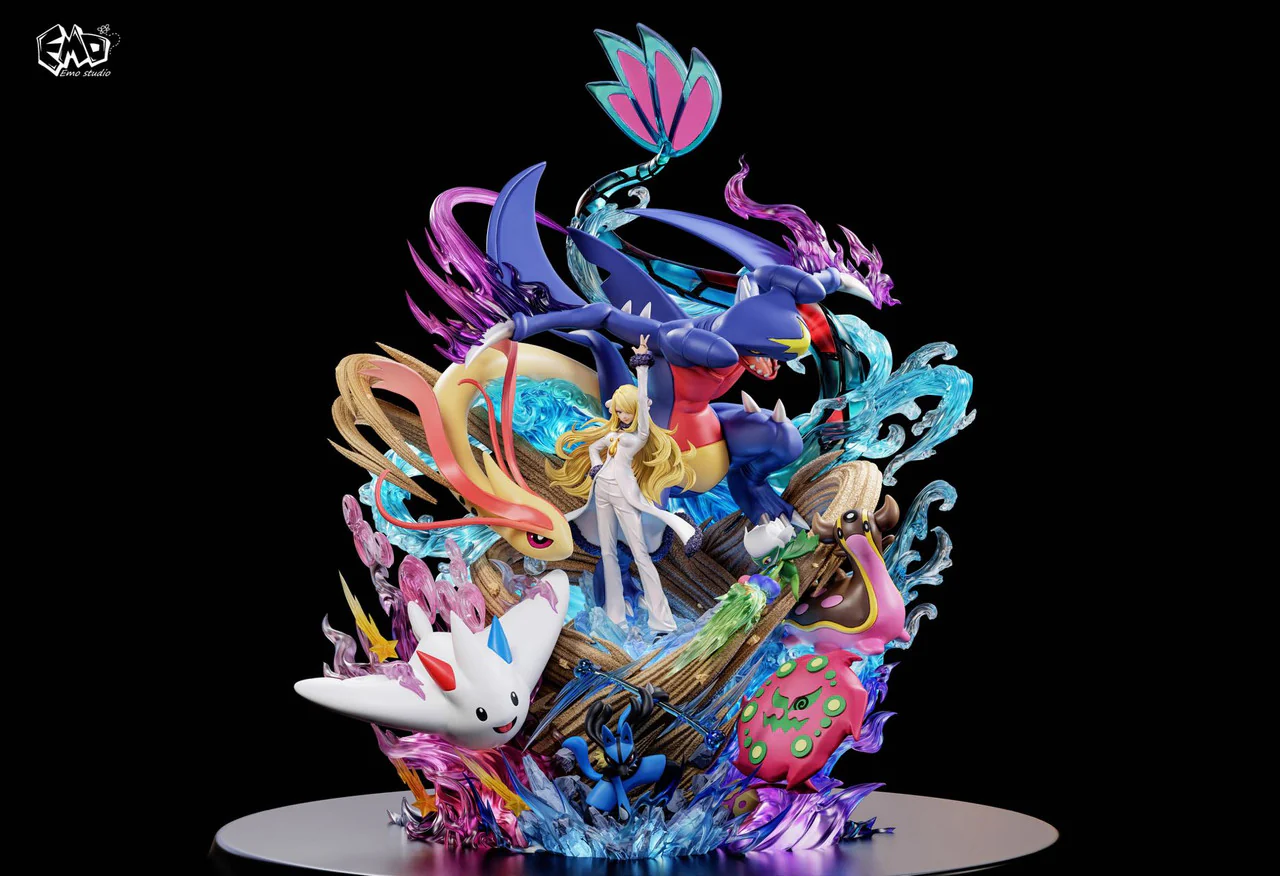 Pokemon - Cynthia | Resin Statue | by EMO Studio