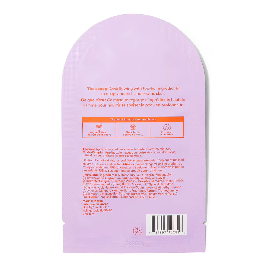 ULTA Beauty Collection  Probiotic & Yogurt Cream Mask